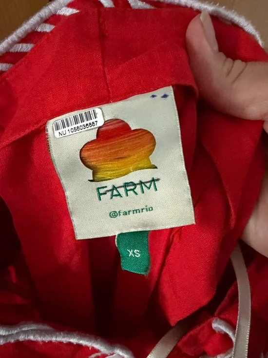 Farm Rio Red Fish Top Maxi Dress - Picture 5 of 5